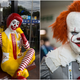 Illustration for article titled German Burger King ad banks on customer confusion between Ronald McDonald and Pennywise
